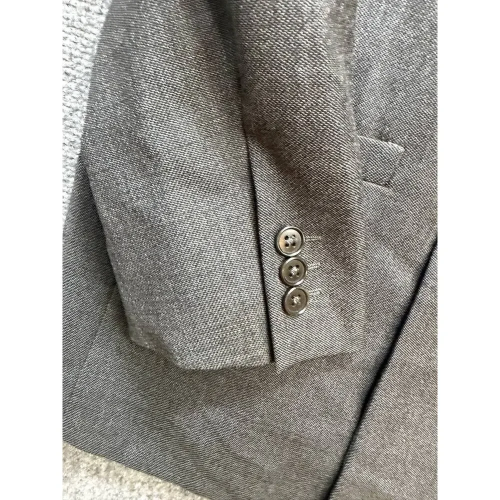 Vintage Gianni Versace Uomo Couture Double Breasted Blazer Italy 1987